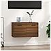 Armadietto A Muro Rovere Marrone 60x36,5x35 Legno Multistrato - Foto miniatura 1