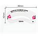 Stencil Per Sopracciglia, Confezione Da 24 White - Foto miniatura 3