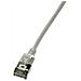 Logilink Slim U/ftp Cavo Di Rete Grigio 0,5 M Cat6a U/ftp [stp] (kabel Lan U/ftp [patchkabel] Slim Cat6 0,5m Grey) - Foto miniatura 1