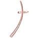 Orecchini Donna Sif Jakobs E0047-cz-rg-l (5 Cm) - Foto miniatura 1