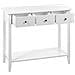 Tavolino Consolle Galva Bianco - Foto miniatura 3
