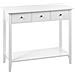 Tavolino Consolle Galva Bianco - Foto miniatura 5