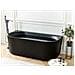 Vasca Da Bagno Gocta 170 X 80 Cm Nero - Foto miniatura 1