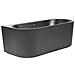 Vasca Da Bagno Gocta 170 X 80 Cm Nero - Foto miniatura 6