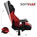 Force 6.2 Sedia da gaming per PC Seduta a dondolo (culla) Nero, Rosso - Foto miniatura 15