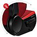 Force 6.2 Sedia da gaming per PC Seduta a dondolo (culla) Nero, Rosso - Foto miniatura 9