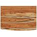 Mensola A Muro 60x40x2,5cm Rettangolare Legno Acacia Bordi Vivi - Foto miniatura 2