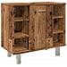 Mobile Da Bagno Legno Antico 60x32x53,5 Cm In Legno Multistrato - Foto miniatura 2