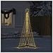 Albero di Natale a LED 339 LED Bianco Caldo 182 cm - Foto miniatura 3