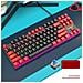Tastiera Meccanica Cablata A 87 Tasti - Tastiera Da Gioco Rgb Hot-swappable Con Interruttore Blu Black/red - Foto miniatura 4