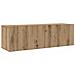 Set mobile TV 5 pcs rovere artigianale 100 x 30 x 30 cm - Foto miniatura 6