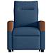 Poltrona Alzapersona Reclinabile Elettrica Blu in Tessuto - Foto miniatura 5