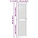 Porta per Armadio con porta Naturale 140.5 x 2.1 x 49.5 cm - Foto miniatura 9