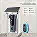 Videocitofono Smart Wireless Hd Con Copertura Antipioggia, Visione Notturna E Audio Bidirezionale - Foto miniatura 5