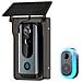 Videocitofono Smart Wireless Hd Con Copertura Antipioggia, Visione Notturna E Audio Bidirezionale - Foto miniatura 1