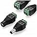 Connettore Maschio Dc 5,5mm / 2,1mm Per Cctv - Corrente Max 2a, Tensione 30v Dc | Connessione A Vite | Ideale Per Sistemi Di Sorveglianza - Foto miniatura 1