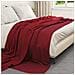 Coperte da Pile 24 pcs Rosso Bordeaux 270 x 240 cm Panno - Foto miniatura 3