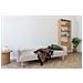 Plaid Carmel In Misto Lana Marrone Con Frange Nere 130x170 Cm - Foto miniatura 3
