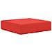 Cuscino da Sedia Esterno Rosso 40 x 40 x 8 cm 100% Poliestere - Foto miniatura 1