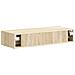 Tavolino da Parete Laterale Rovere Sonoma 87,5 x 34,5 x 17 cm - Foto miniatura 6