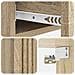 Tavolino da Parete Laterale Rovere Sonoma 87,5 x 34,5 x 17 cm - Foto miniatura 7