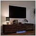 Mobile TV con LED con LED Quercia marrone 165 x 34 x 40 cm - Foto miniatura 4