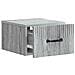Mobiletto da notte a muro 2 pcs Grigio Sonoma 34,5 x 33 x 20 cm - Foto miniatura 4