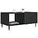 Tavolino da salotto Nero 90 x 50 x 40 cm Legno ingegnerizzato - Foto miniatura 2