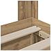 Struttura del letto con stoccaggio e testata Artisan Oak - Foto miniatura 7