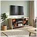 Mobile TV LOCHEM 102 x 33 x 50 cm Sonoma Legno ingegnerizzato - Foto miniatura 2