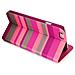 Libro Stripes - Flip cover per cellulare - ecopelle, rivestimento  - Foto miniatura 3