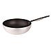 Wok Fondo Piano Diametro 28 cm - Linea Alluminio Platinum 5 mm - Foto miniatura 1
