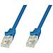 ICOC CCA5U-015-BLT - Cavo di rete Patch in CCA Cat. 5E Blu UTP 1,5m - Foto miniatura 1