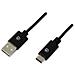 ICOC MUSB20-CMAM30 - Cavo HiSpeed USB A Maschio / USB-C Maschio 3m Nero - Foto miniatura 1
