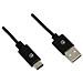 ICOC MUSB20-CMAM30 - Cavo HiSpeed USB A Maschio / USB-C Maschio 3m Nero - Foto miniatura 3