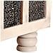 Cassapanca Bianca 110x40x45 Cm In Legno Massello Di Acacia - Foto miniatura 14
