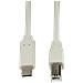 Cavo Superspeed Usb-c Maschio / usb-b Maschio 1m Grigio - Foto miniatura 5