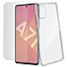 Cover Samsung Galaxy A71 Silicone Morbida / Vetro Temperato 9h Trasparente - Foto miniatura 4