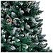 Albero Di Natale Artificiale Con Pigne E Neve Bianca 150 Cm - Foto miniatura 7