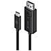 ELUCDP-02RBLK cavo di interfaccia e adattatore USB-C DisplayPort Nero - Foto miniatura 1