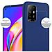 Custodia Compatibile Con Oppo A94 5g In Candy Blu Scuro - Coperchio Protettivo In Silicone Tpu Flessibile - Foto miniatura 5