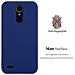 Custodia Compatibile Con Lg K10 2017 In Candy Blu Scuro - Coperchio Protettivo In Silicone Tpu Flessibile - Foto miniatura 3