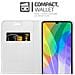 Custodia Compatibile Con Huawei Y6p In Classy Argento - Coperchio Protettiva Con Chiusura Magnetica, Funzione Stand E Tasca Per Le Carte - Foto miniatura 4