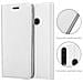 Custodia Compatibile Con Huawei Y6p In Classy Argento - Coperchio Protettiva Con Chiusura Magnetica, Funzione Stand E Tasca Per Le Carte - Foto miniatura 6