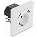 11473 Presa Energia 2 X Usb + Cee 7/3 Bianco - Foto miniatura 1