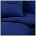 Set Copripiumino Blu Marino 220x240 Cm In Microfibra Leggera - Foto miniatura 4
