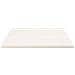 Piano Tavolo Bianco 80x80x2,5cm Legno Massello Di Pino Quadrato - Foto miniatura 3
