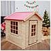 Casetta Per Bambini - Casetta Giardino - Casetta In Legno L111xl113xa121cm / 0,9 M2 - Casetta Da Gioco Da Esterno - M570r-1 (tetto Rosso) - Foto miniatura 2