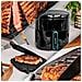 Friggitrice ad Aria Cecofry DuoHeat 6000 Capacità 6 Litri 2200 Watt Colore Nero - Foto miniatura 6