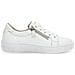 Leisure Trainers White Sneakers Pelle Scarpe Donna Bianco Eu 40, 43.334.21 - Foto miniatura 2